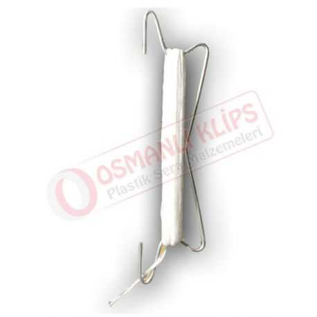 Beyaz ipli Standart Metal Askı